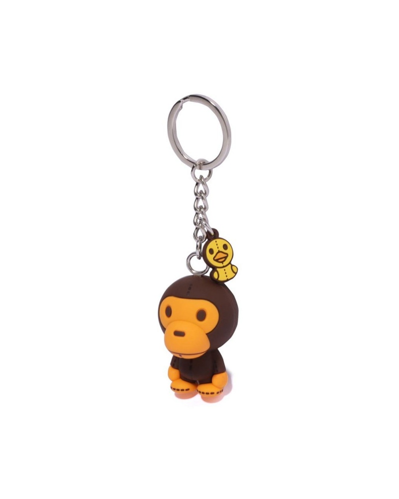 Autres Accessoires Bape Baby Milo Toy Key chain Marron Enfant | JAO-50372861